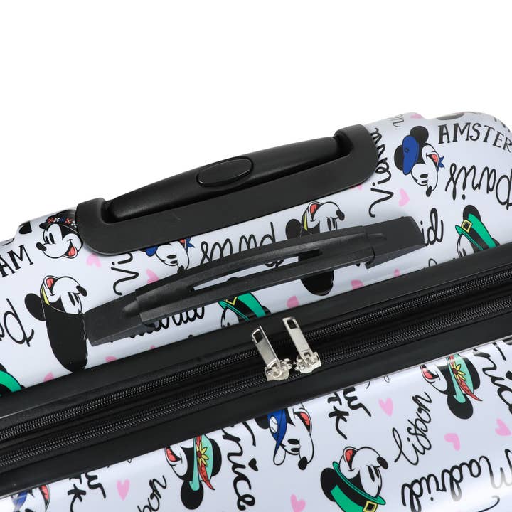 Bioworld Merchandising - Wholesale Luggage - Disney Mickey Mouse Destination AOP 3-Piece Luggage Set6