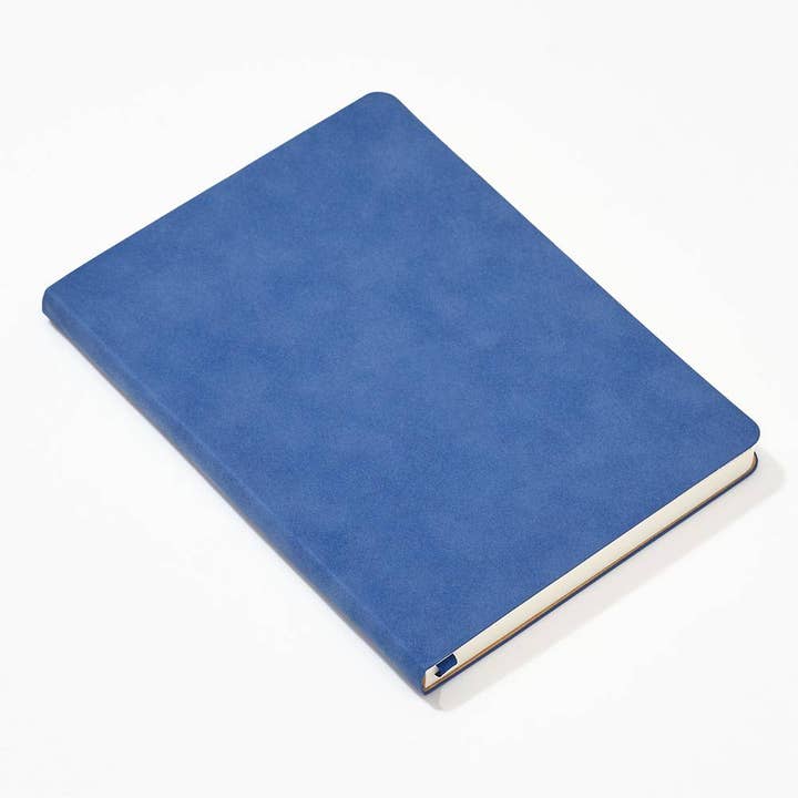 Paper Source Wholesale - Wholesale Journal/Diary - Navy Blue Suede Journal