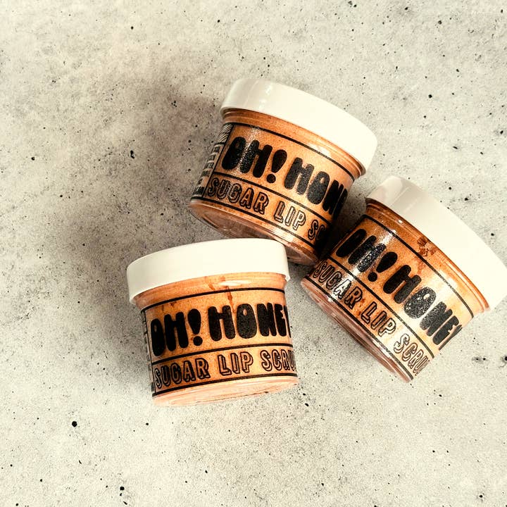 Cosmically Misplaced - Wholesale Lip Scrub/Polish - OH! Honey | Vegan Lip Scrub | Cruelty Free Skincare