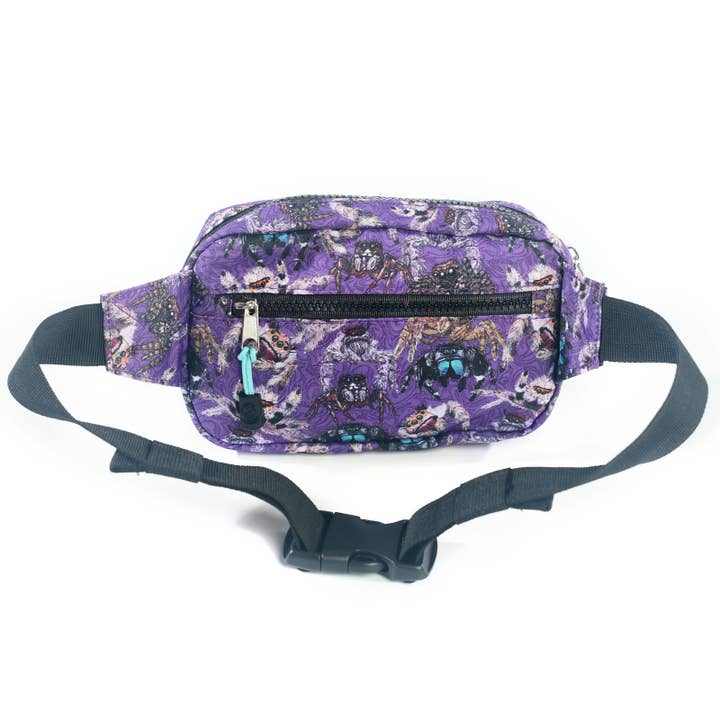 Sipsey Wilder - Wholesale Belt Bag - Kids - Jumping Spiders Kids Fanny Pack