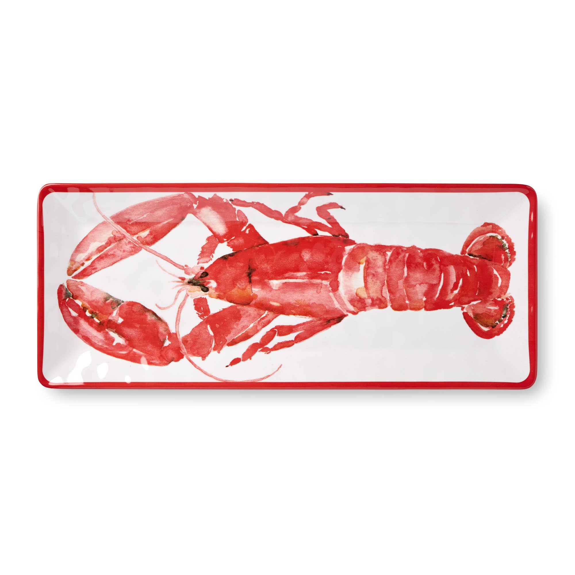 Certified International - Wholesale Platter - Beach House Lobster Rectangular Platter 19" x 8"1