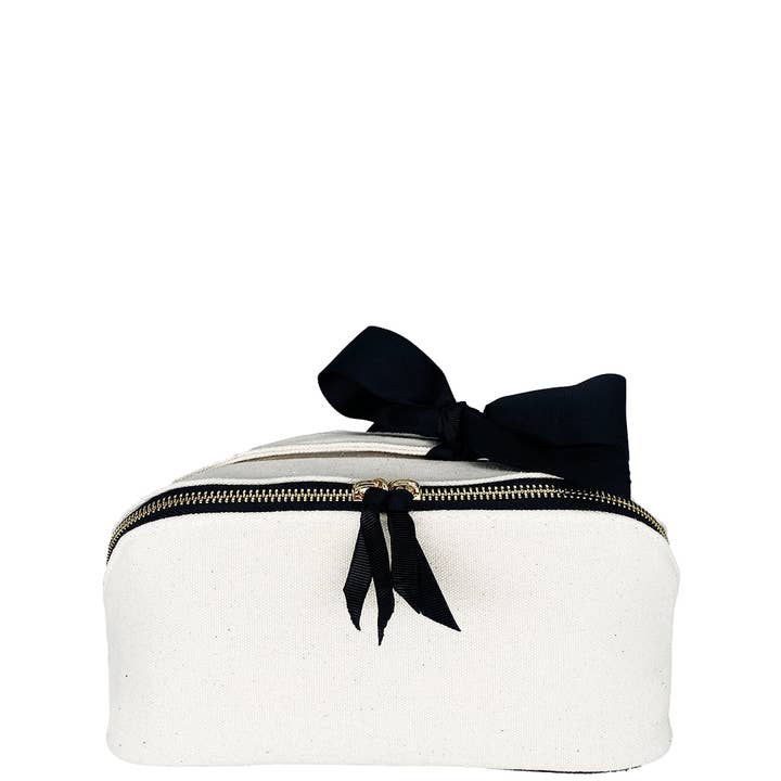 Bag-All - Wholesale Makeup/Cosmetic Bag - Accordion Box Makeup & Toiletry, Cream