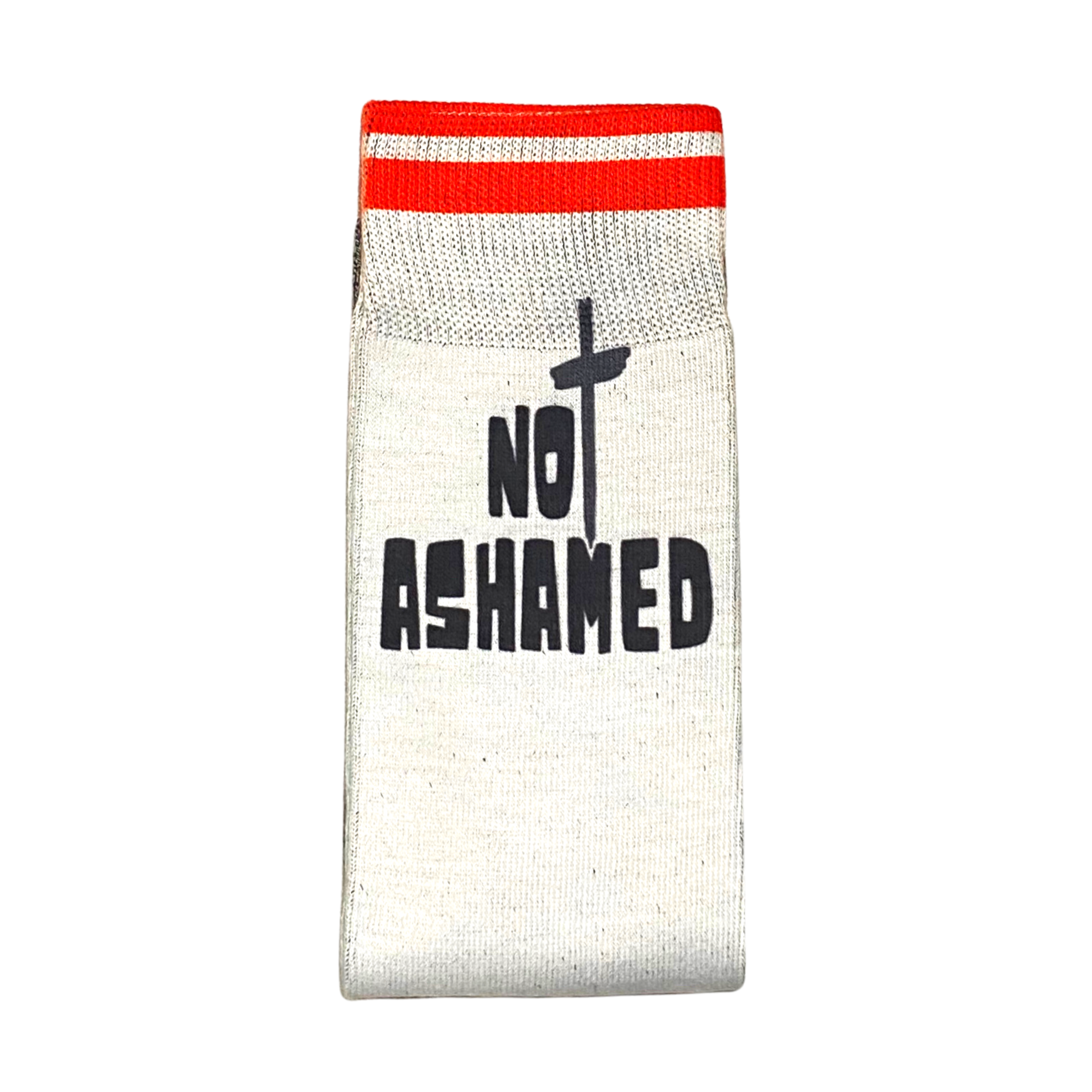 BibleSocks - Wholesale Socks - Unisex - Not Ashamed (Romans 1:16) Christian Crew Socks0
