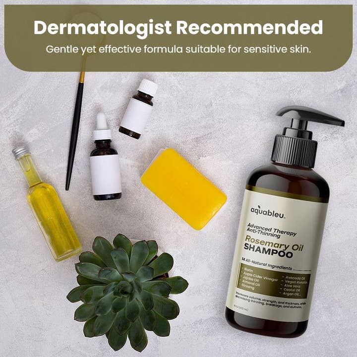 Aquableu - Wholesale Shampoo - Geavanceerde Therapie Anti-Dunner Worden Rozemarijnolie Shampoo 473 ml5