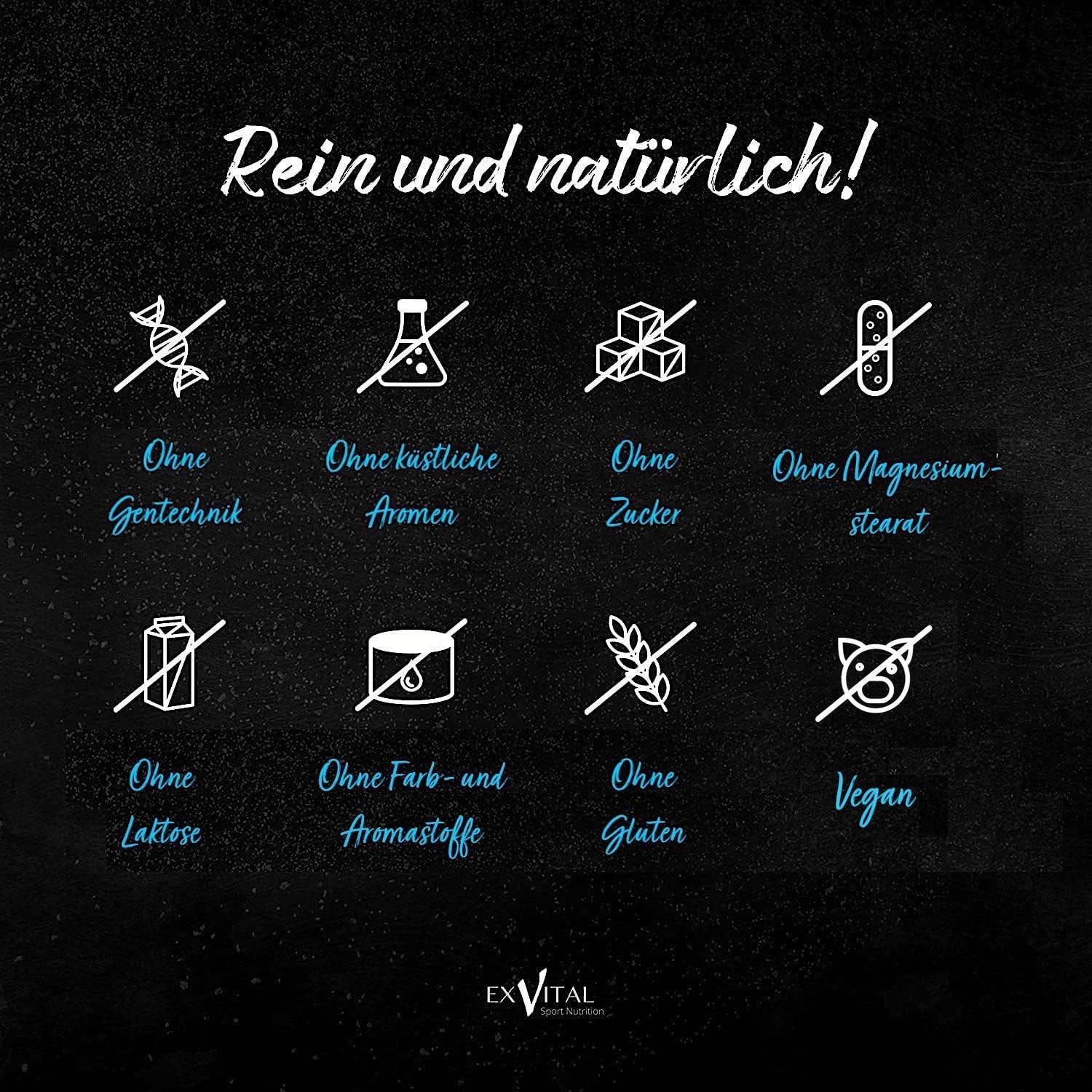 EXVital - Wholesale Oral Supplement/Vitamin - EXVital L-Arginine 4000 high dose, 320 capsules in German3