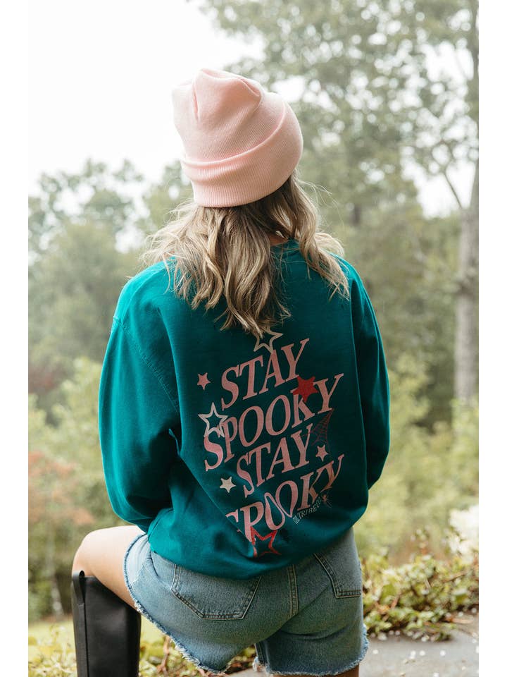 Girl Tribe Co - Wholesale Graphic Sweatshirt - Women's - Stay Spooky Sweatshirt4