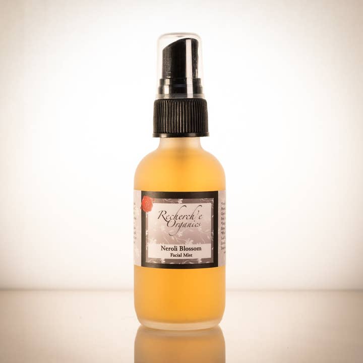 Brume faciale tonifiante en fleur de néroli pour la vente par Recherch'e Organics