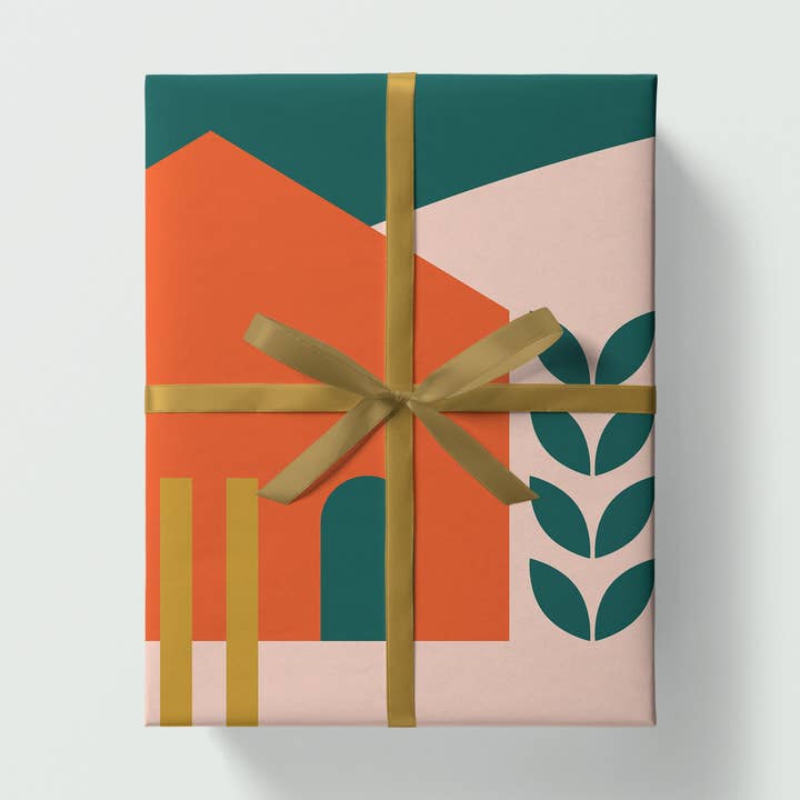 Landscape No.1 Gift Wrap | Wrapping Paper | Craft Paper for wholesale by Graphic Factory