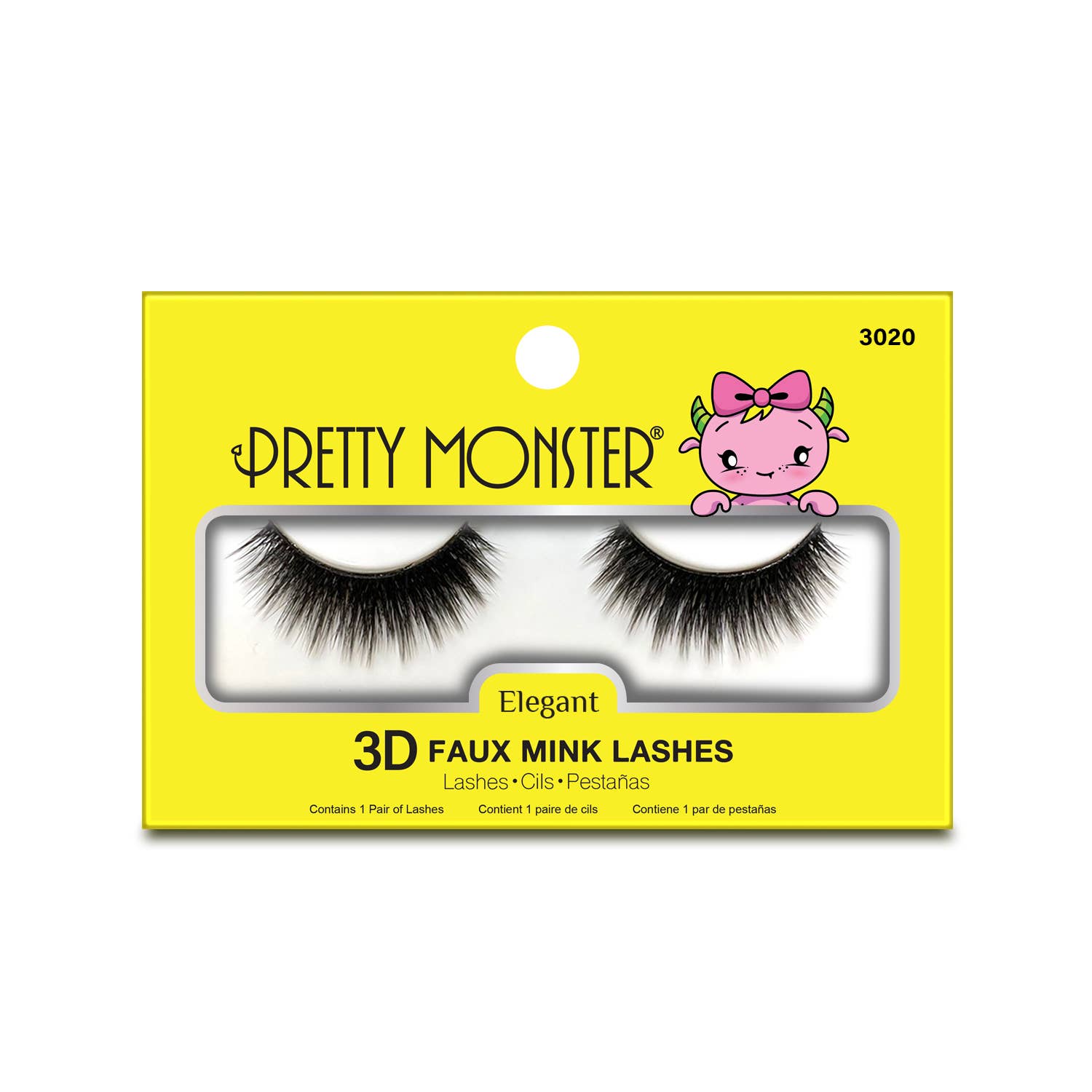 Rude Cosmetics – wholesale False/fake eyelashes – Pretty Monster Lashes Tabletop Display Set B, 108 pcs22