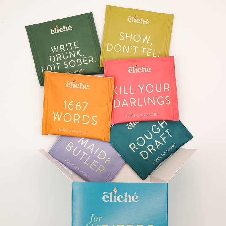 Cliché Teas - Wholesale Tea Bags - For Writers Only