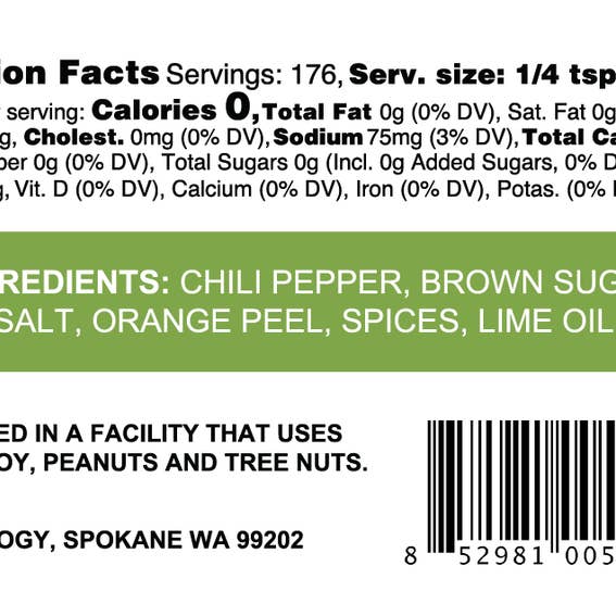 Spiceology - Wholesale Rub - Chile Margarita | Mexican Lime Rub5