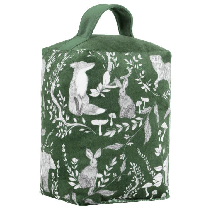 Buckthorn Door Stop Evergreen for wholesale on Faire1