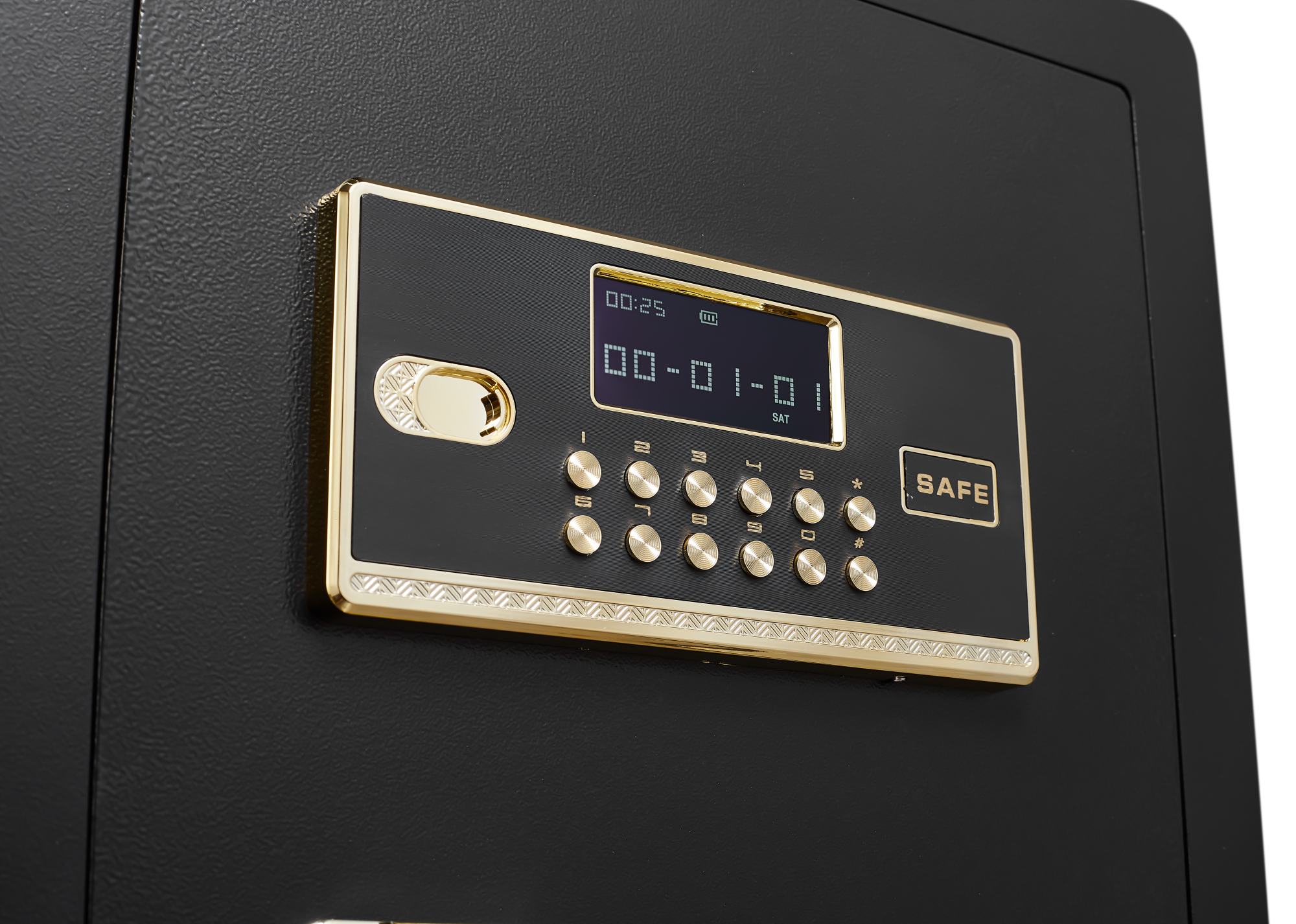 39F Inc. - Wholesale Jewelry Box/Organizer - Electronic Steel Home Safe with Digital Lock for Valuables12