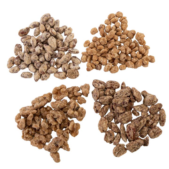 Brantview Farms Maple - Wholesale Nuts - Maple Coated Nut Sampler 10 oz0