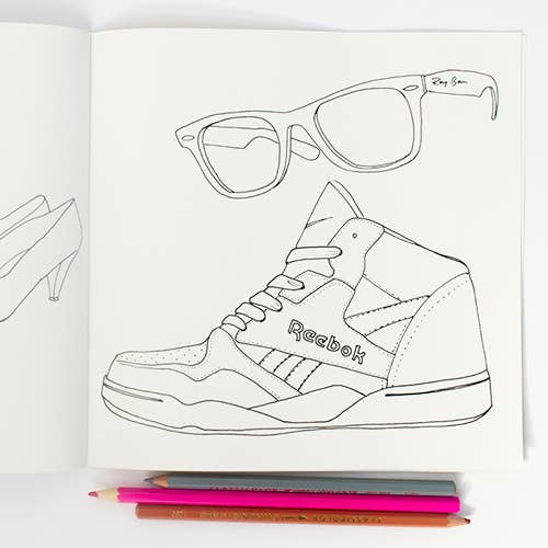 I Love Mel - Wholesale Coloring & Activity Book - Adult - Colour Me Good 80s and 90s Adult Coloring Book Bundle8