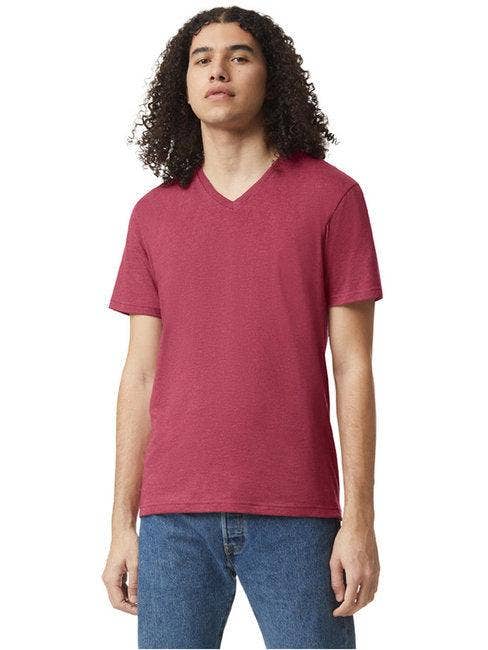 DressesMax - Wholesale T-Shirt - Men's - American Apparel Unisex CVC V-Neck T-Shirt 2006CVC