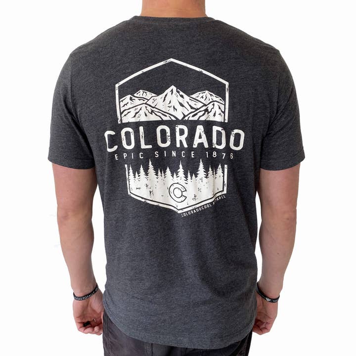 Epic - T-Shirt - Dk Gray Heather for wholesale by ColoradoCool Apparel