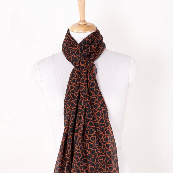 Schal aus Baumwolle mit Plektrummobik, Orange Schwarz und andere Ergebnisse für plektrum im Großhandel. Kostenlose Rücksendungen und 60-Tage-Zahlungsziel auf Faire im Trend auf Faire.
