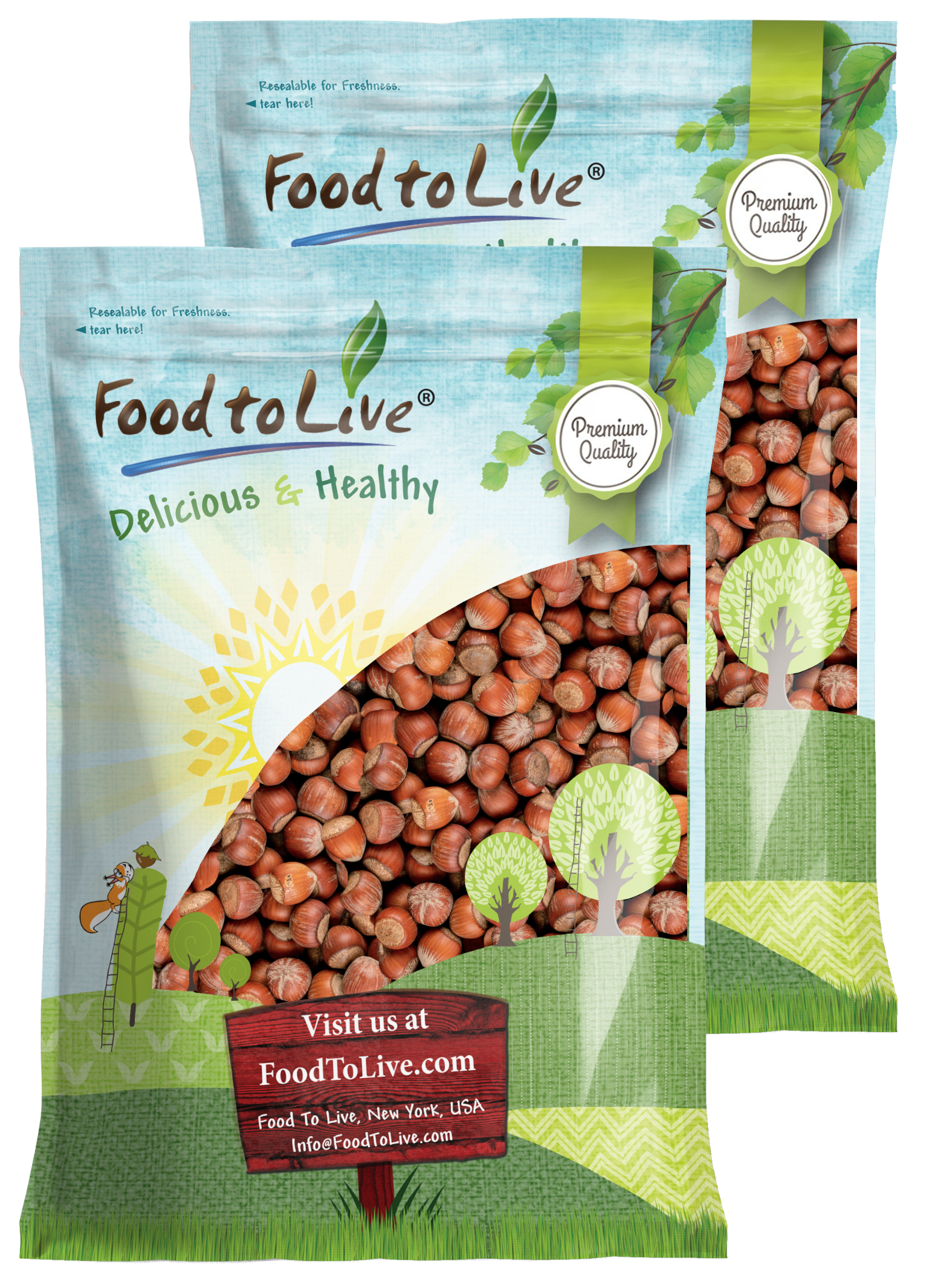 Food To Live - Wholesale Nuts - Hazelnuts in Shell - by Food to Live7