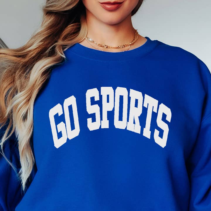 Sweat-shirt graphique Go Sports pour la vente par Glittering South