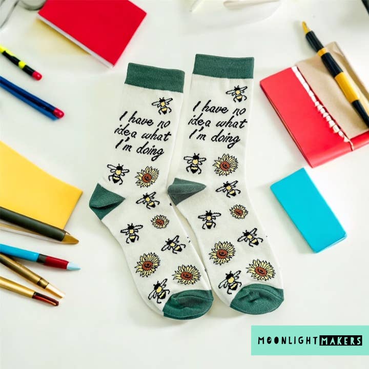 Moonlight Makers - Wholesale Socks – Unisex - I Have No Idea What I'm Doing - Unisex Socks - CLOSEOUT SALE1