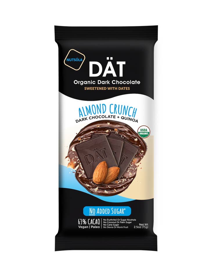 Almond Crunch Dark Chocolate for wholesale by NUTSÓLA