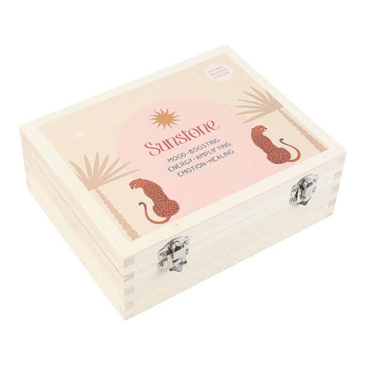 Something Different Wholesale - Wholesale Spiritual Stone/Crystal - Box of 24 Sunstone Meditation Stones in a Bag3