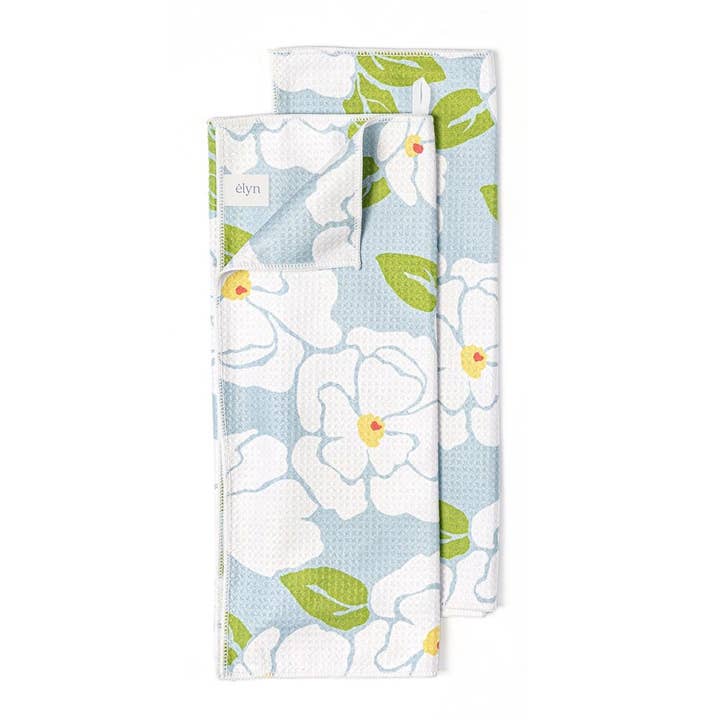 Microfiber Kitchen Dish Towels 2pk - Magnolia for wholesale by Elyn