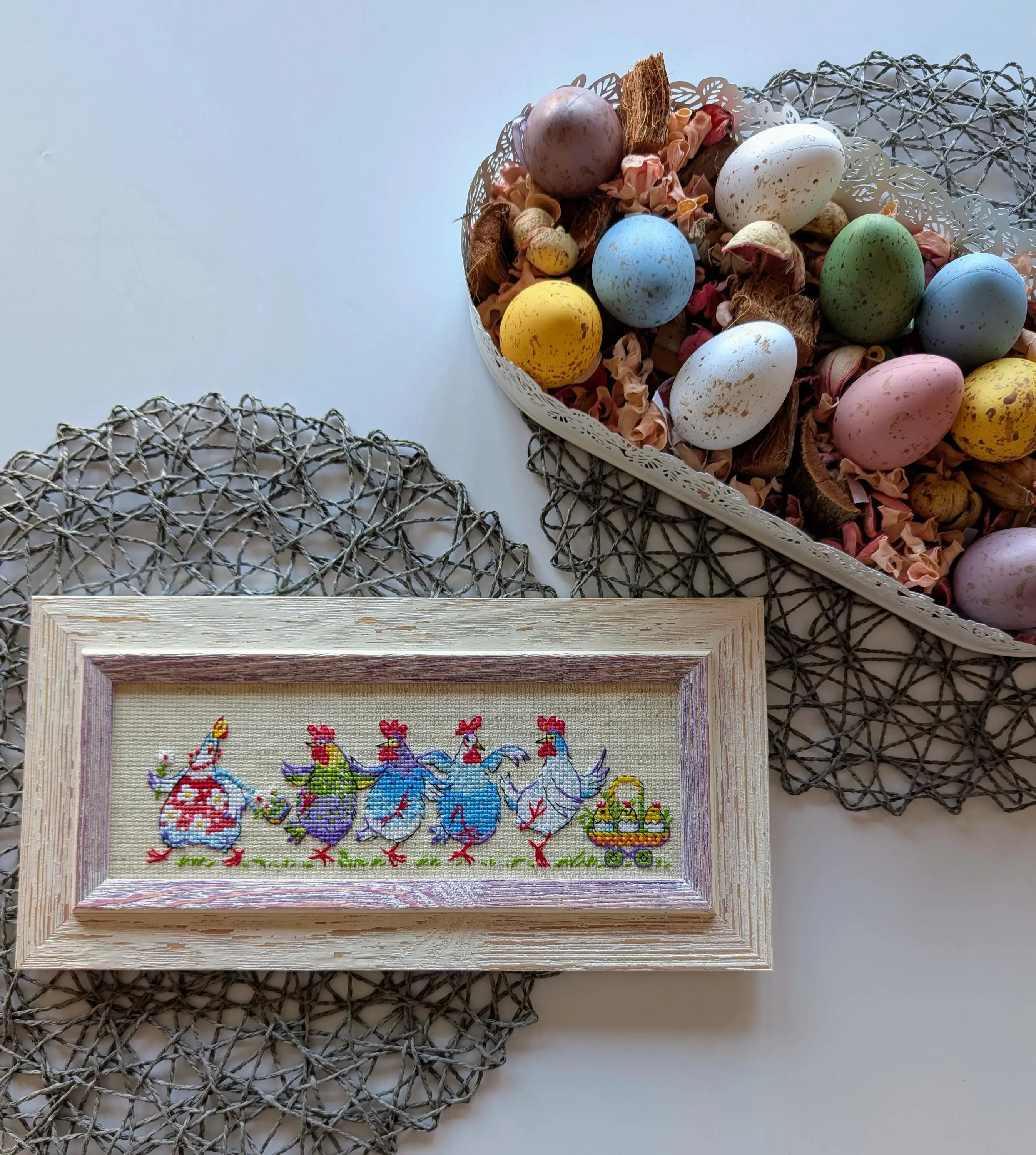 RIOLIS - Wholesale Embroidery/Cross Stitch Supplies - Cross Stitch Kit From Riolis 2266 Cluck-Cluck?!!!5