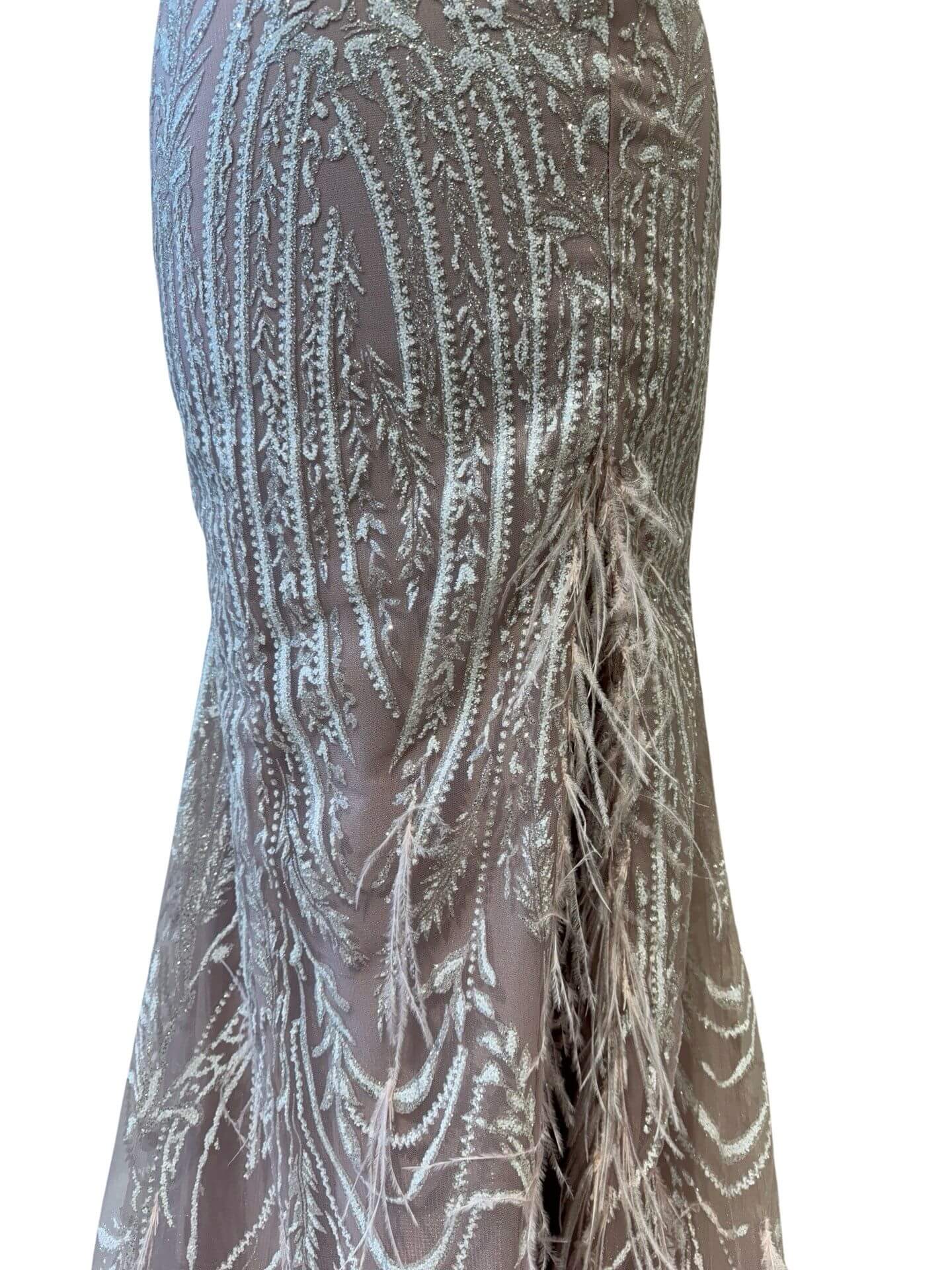 Invitadissimas - Wholesale Gown - Women's - Long dress with glitter 8590094