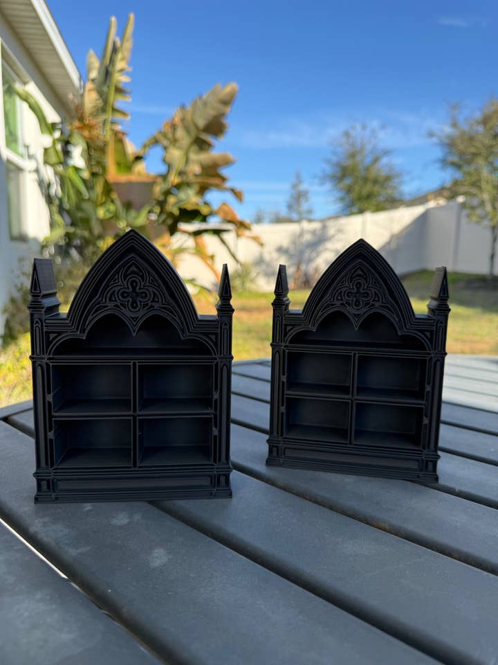 Victorian Mini Shelf | Gothic | Bookshelf Decor | Updated Design for wholesale by Create Fantasy Crafts