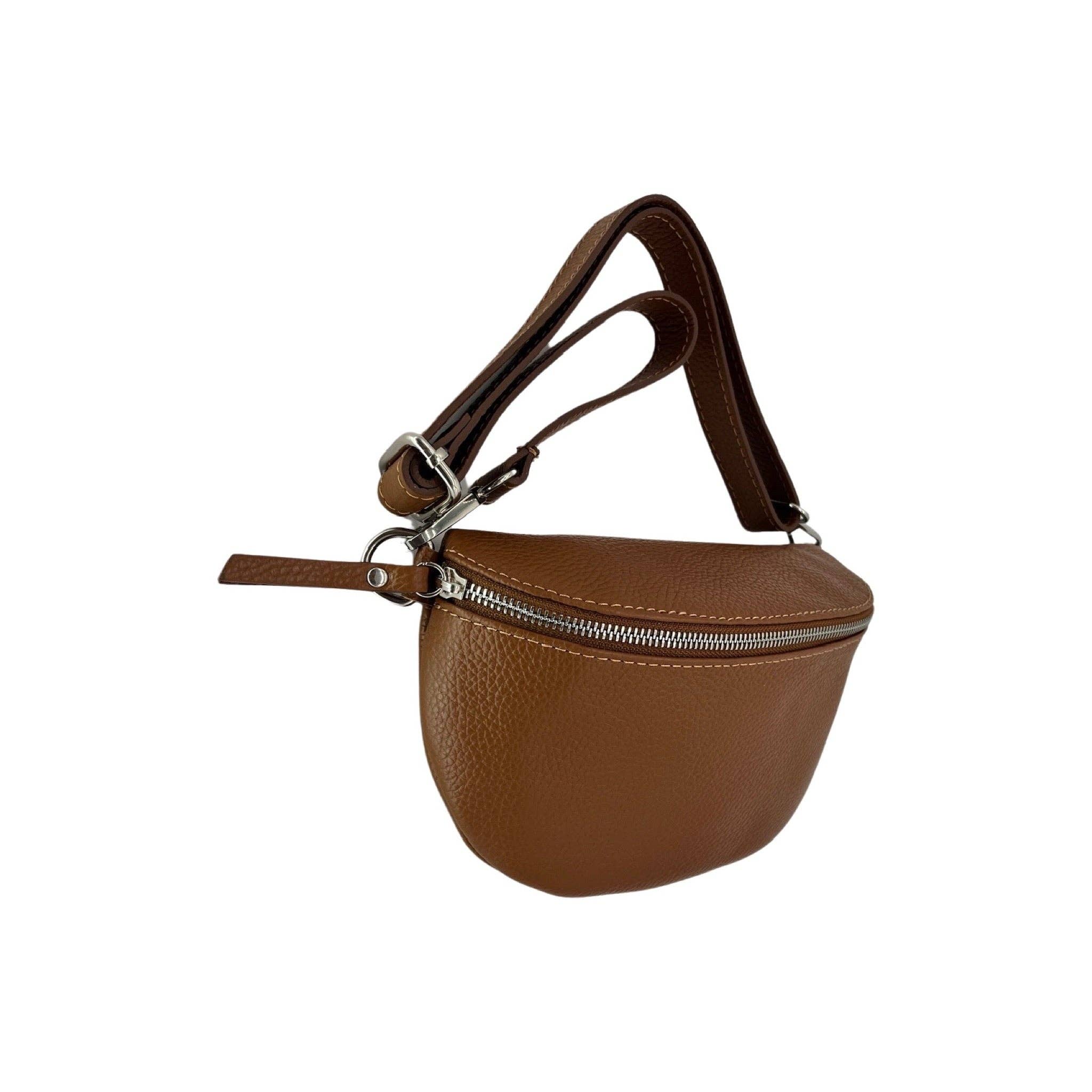 Louisa lee – wholesale Belt bag – Women’s – LINA SEED LEATHER BANANA BAG 25CM8