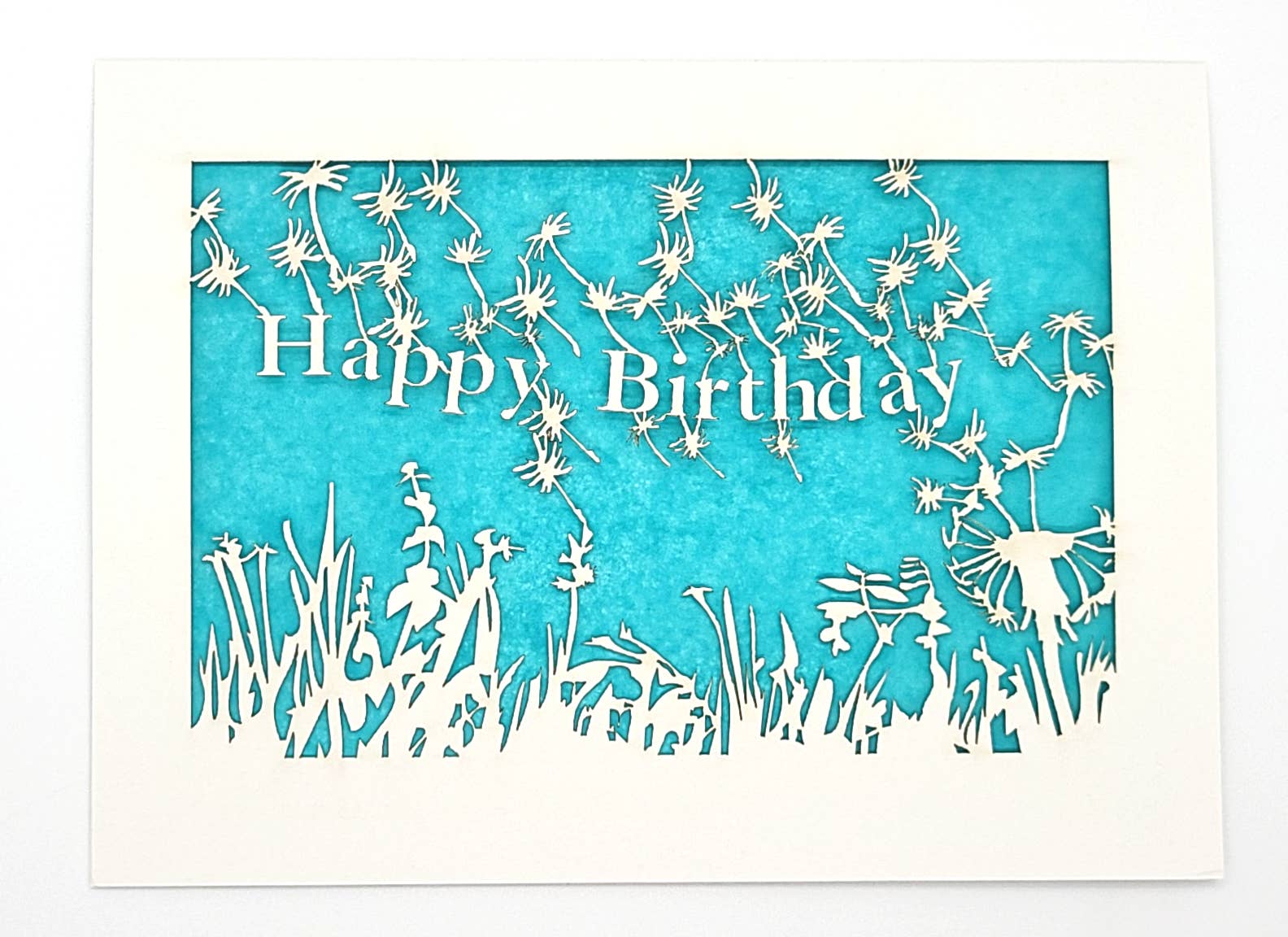 two hermanas - Wholesale Verjaardagskaartje - Fijne verjaardag - Paardebloem waait in de wind - doe een wens0