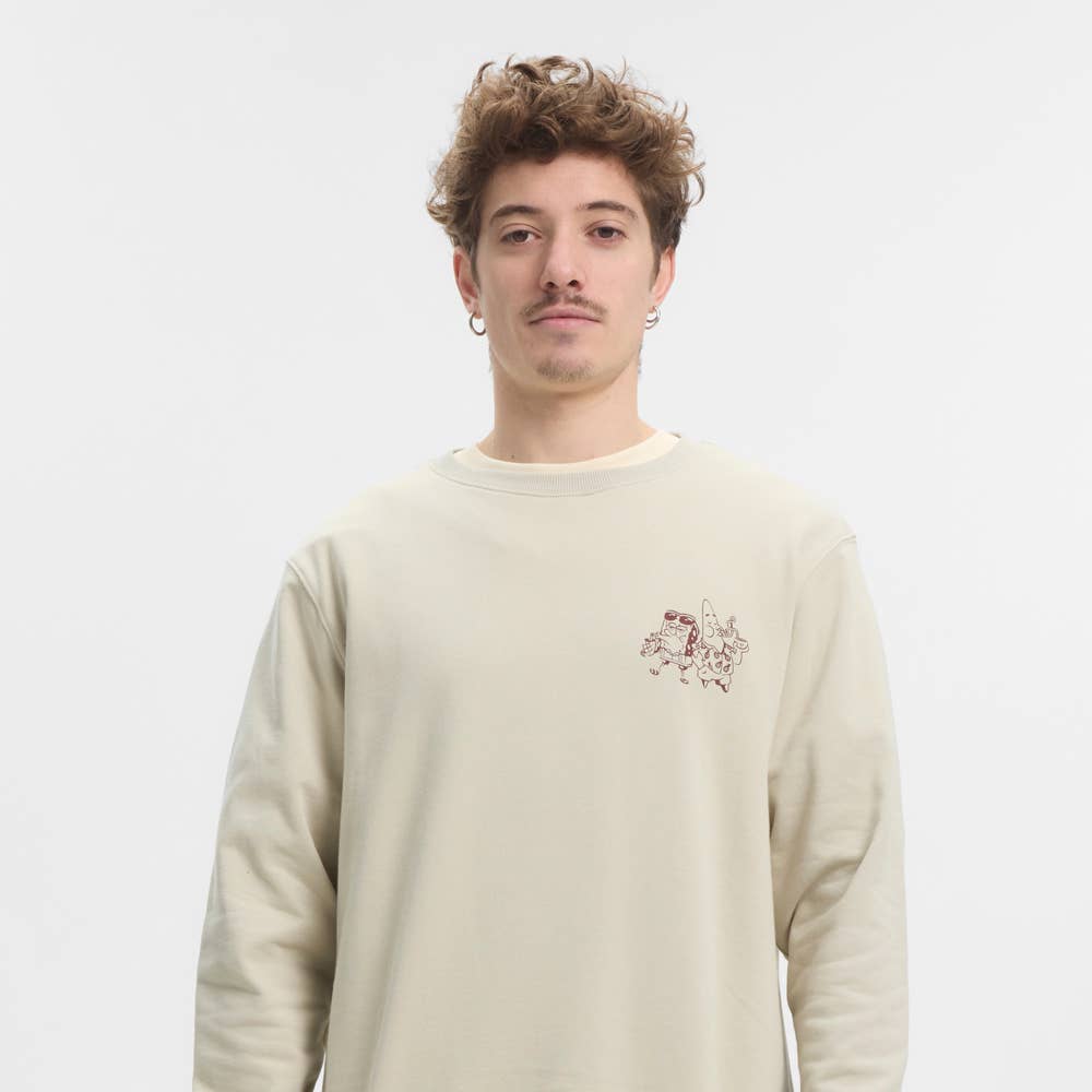 Hydroponic - Wholesale Graphic Sweatshirt - Unisex - SB Duo CW 01 - Stone0