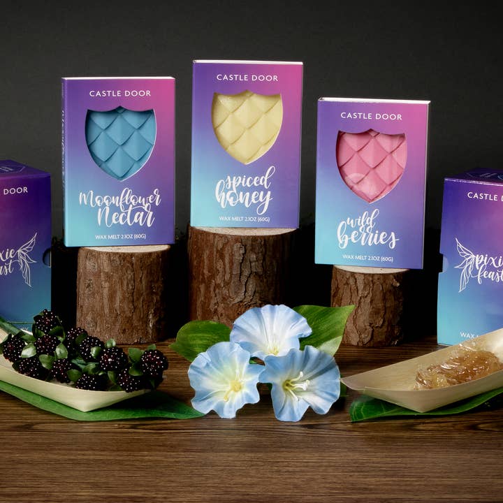 Castle Door - Wholesale Wax Melt - Pixie Feast - Wax Melt Trilogy (Summer Scents)2
