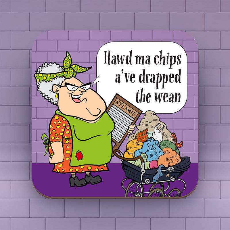 Pureminted – wholesale Coasters – Drapped The Wean - Coaster0