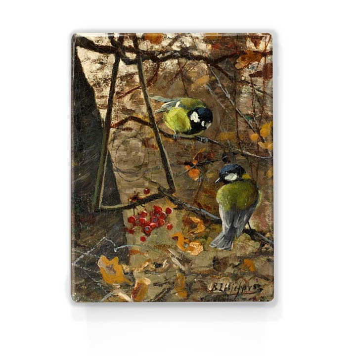 Lacquer print, Great Chicks - Bruno Liljefors for wholesale by Laqueprint