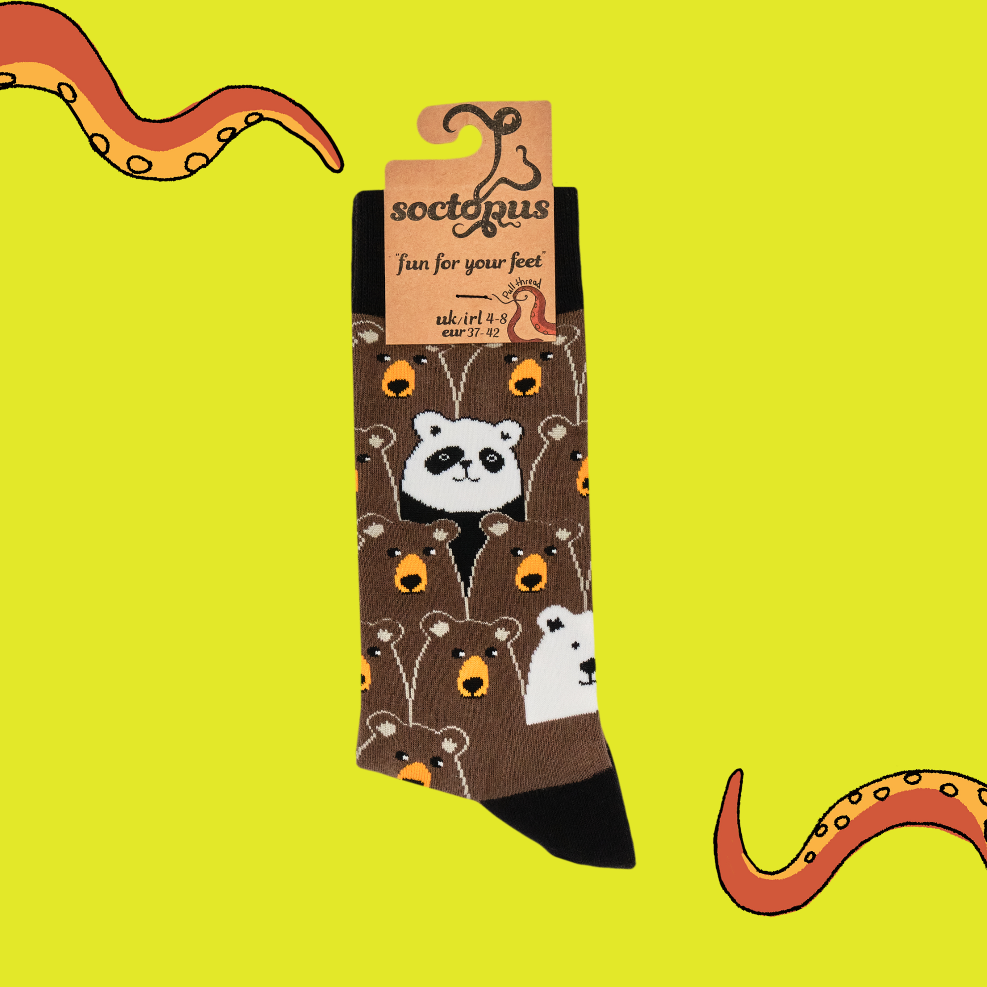 Socktopus – wholesale Socks – Unisex – Bear Hunt Socks8