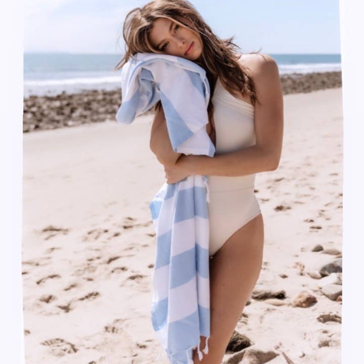 TranquilUSA - Wholesale Beach Towel - Cabana 100% Turkish Cotton Towel - 6 Colors5