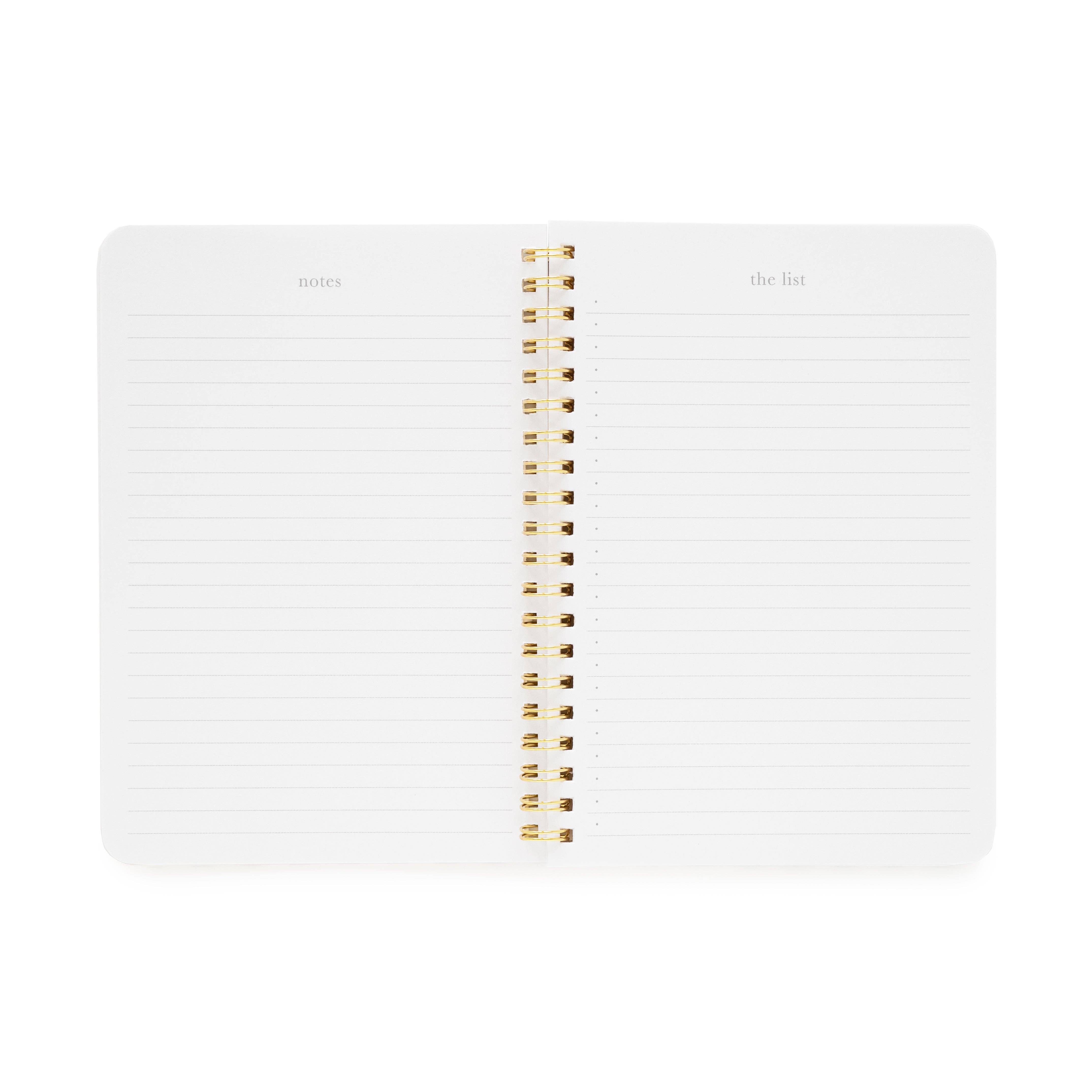 Sugar Paper – wholesale Notebook – Mini Spiral Notebook, Dusty Blue Stripe1