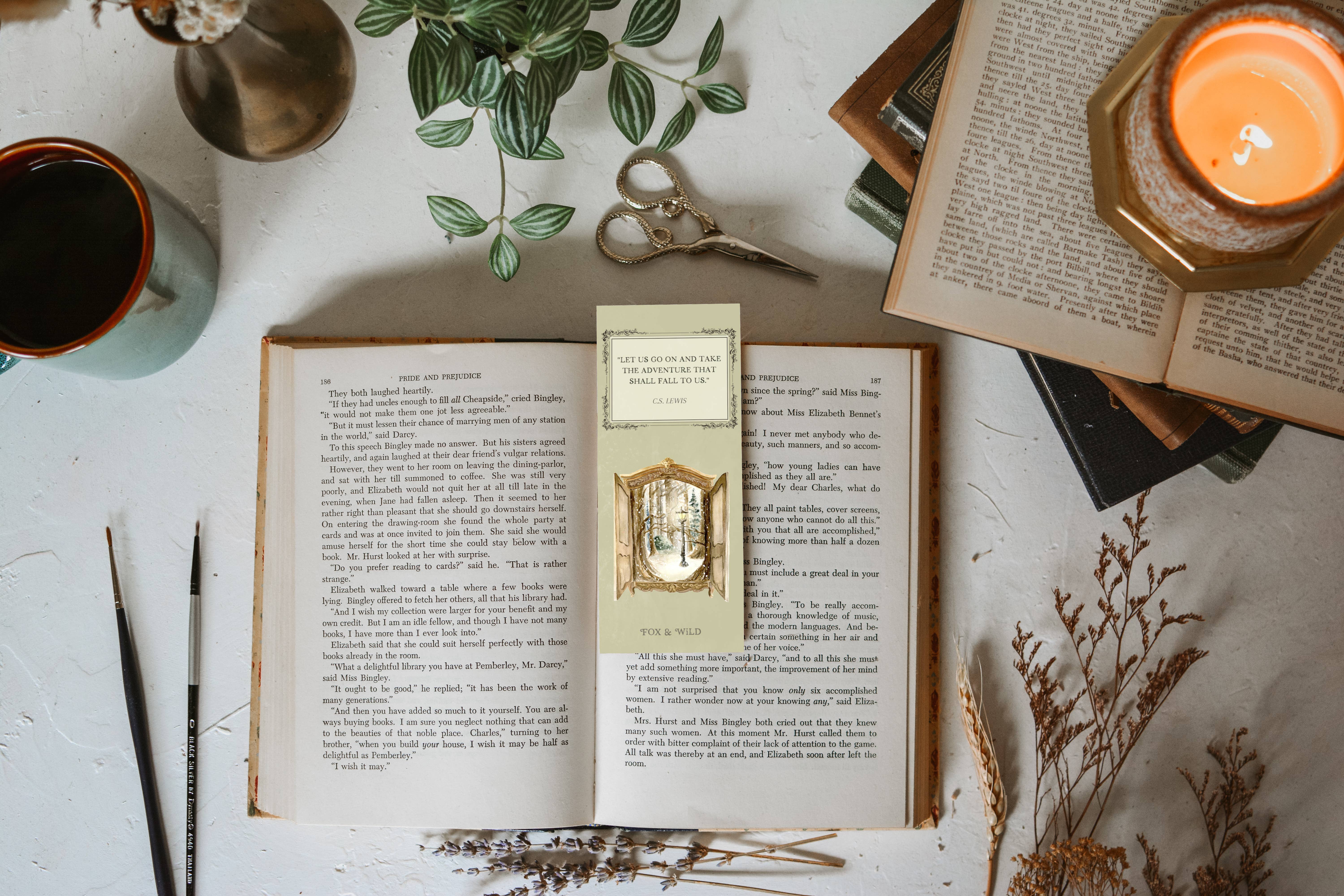 Fox and Wild - Wholesale Bookmark - Narnia Magical Wardrobe Quote Bookmark4