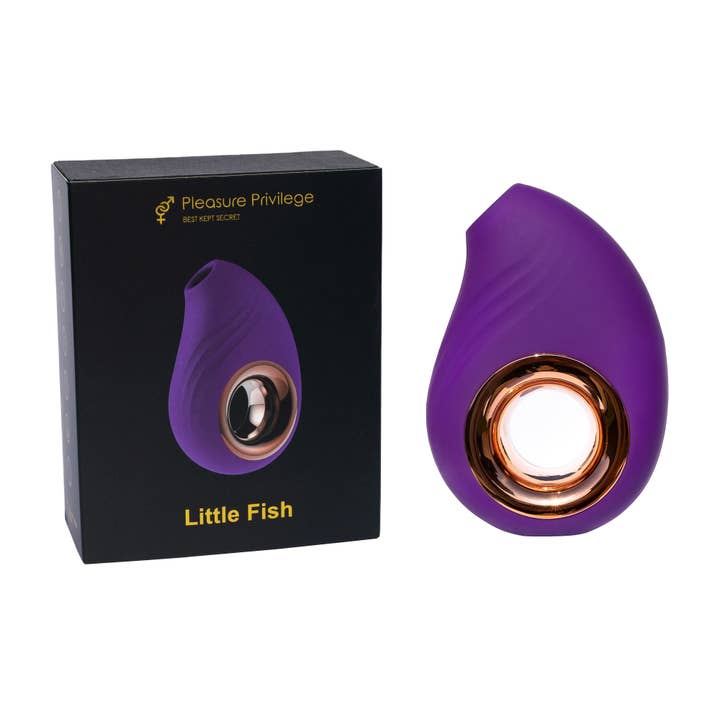 Little Fish Sucking Vibrator for wholesale by Pleasure Privilege LTD