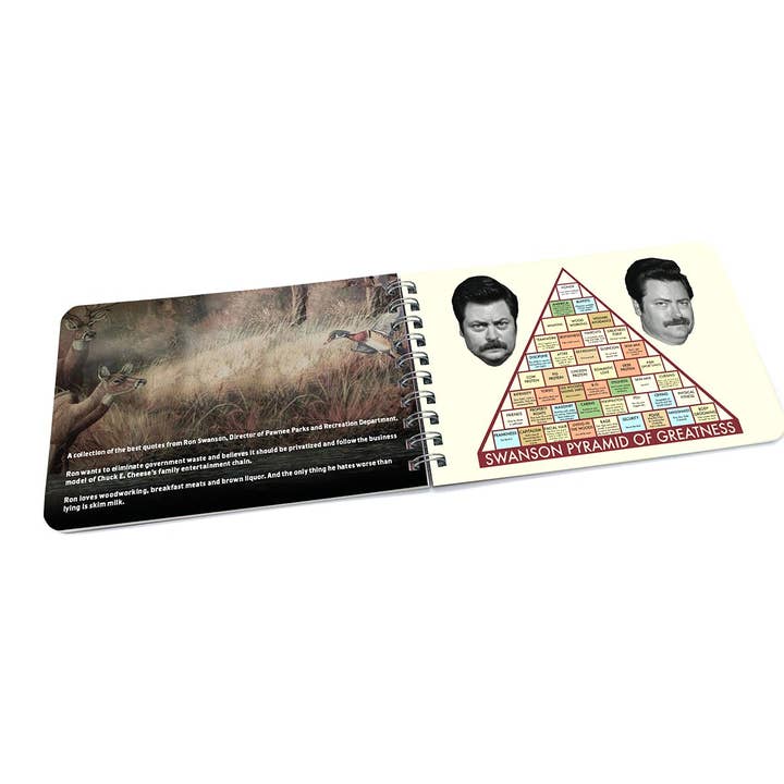 Papersalt - Wholesale Book - Adult - Parks & Recreation: Ron Swanson Quote Book (Official Merch)