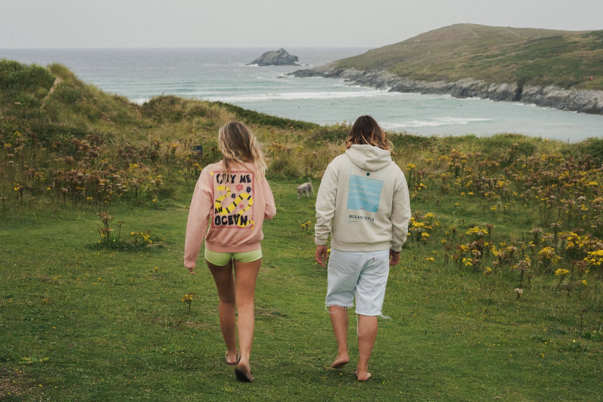 SEASICK - Wholesale Hoodie - Unisex - OCEAN PEOPLE - ORGANIC COTTON BEIGE UNISEX SURF HOODIE5