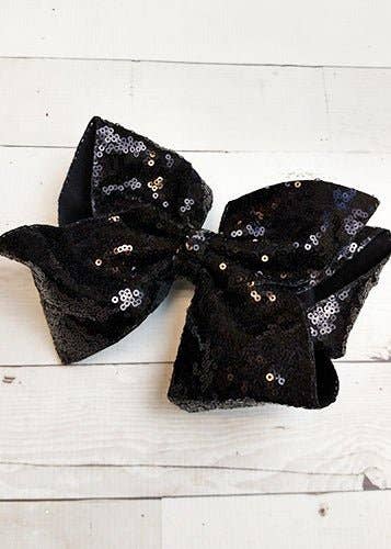 The Hair Bow Company - Wholesale Hair Bow - Kids - Sequin Texas Size Hair Bows - Alligator Clip - 6.5"9