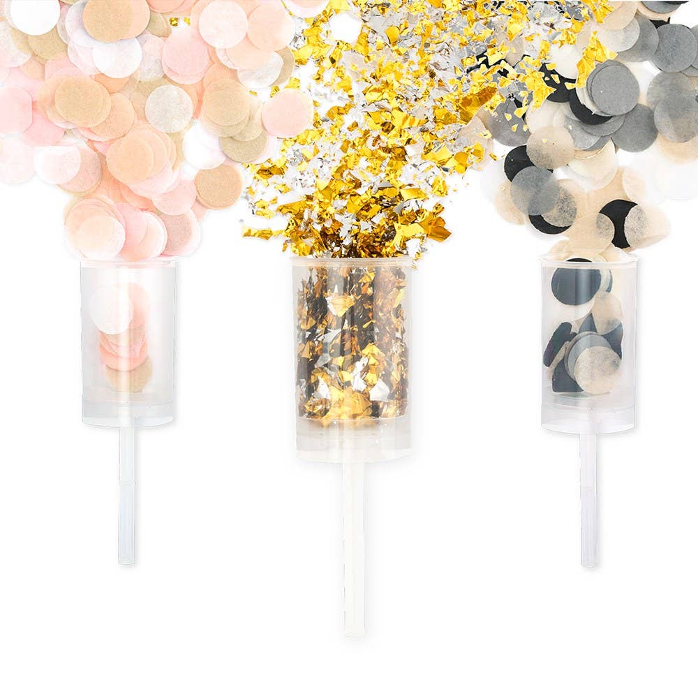 Push-Up Confetti Popper - Blank for wholesale by Weddingstar Inc.