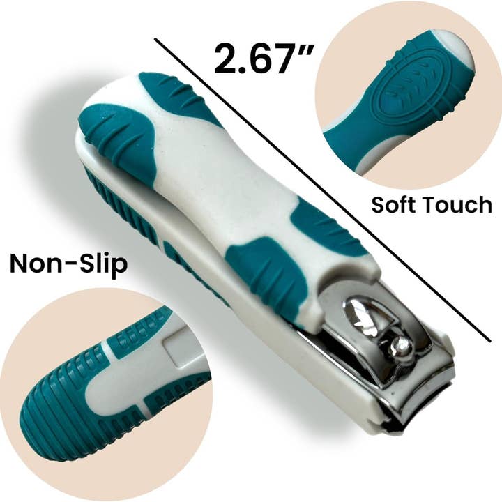 Innovarix – wholesale Nail clipper/scissor – Nail Clippers with Detachable Non Slip-Grip 1