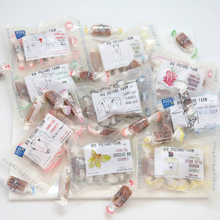 Big Picture Farm - Wholesale Caramel - Caramel Pocket Pack Cellos