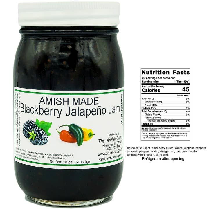 Arndt's Fudgery LLC - Vente Confiture/gelée - Confiture et gelée Amish Made 16 oz10