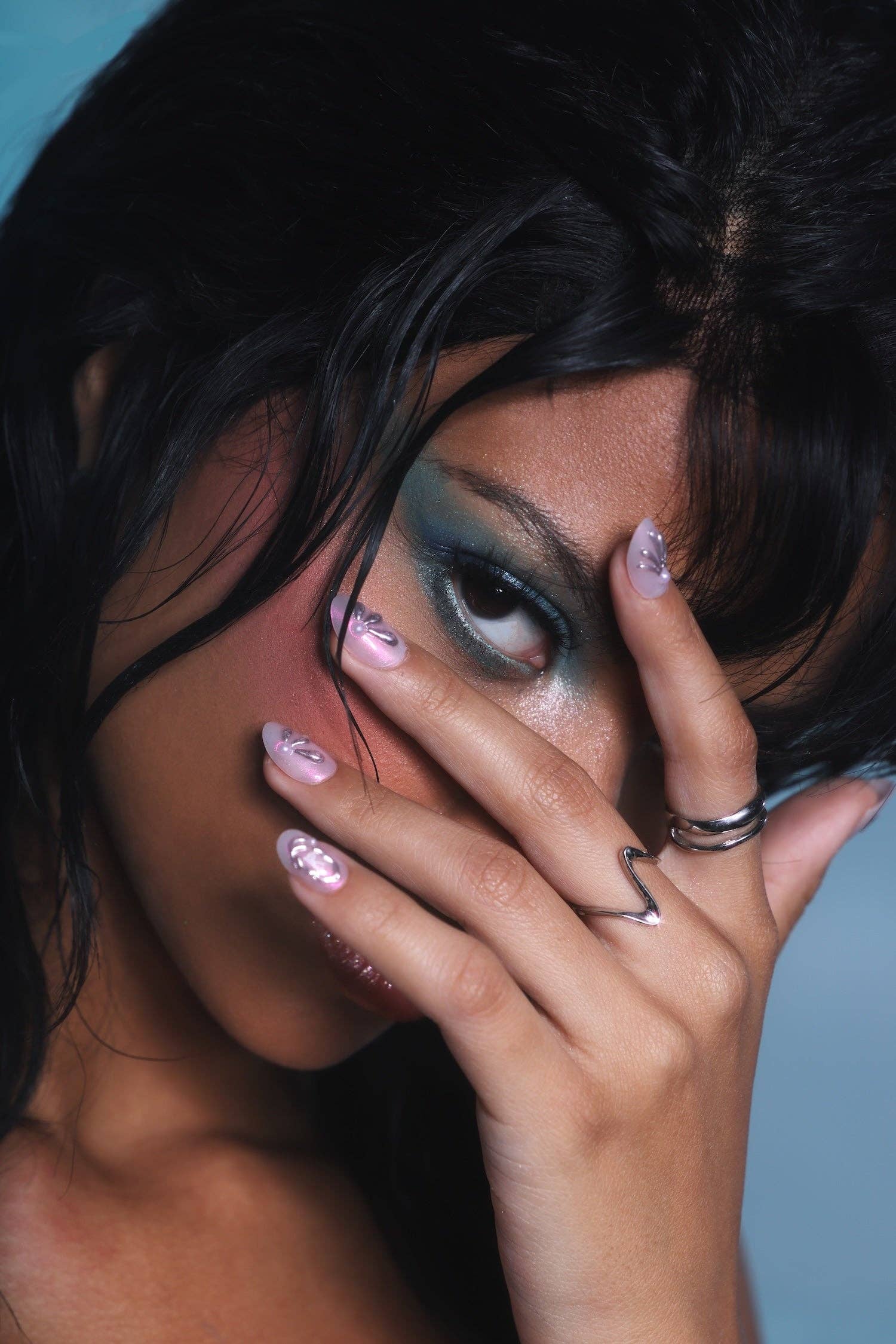 Rave Nailz - Wholesale Press-On/Fake Nails - Pink Noise1